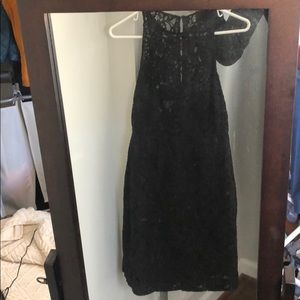 Lace black JCrew dress